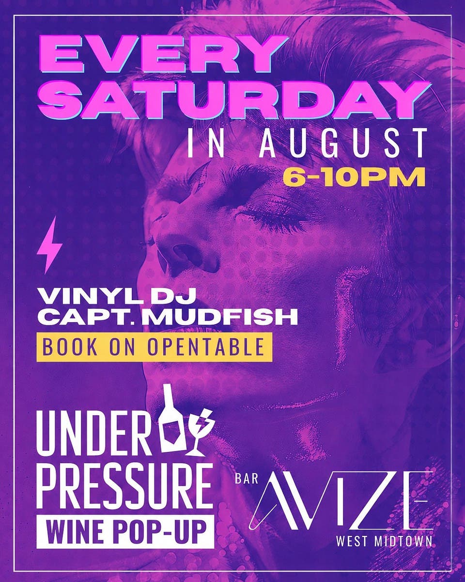 Under Pressure Takes Over Bar Avize for a Saturday Wine Pop-Up Series