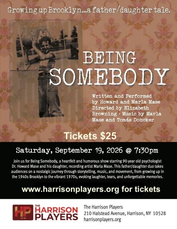 The Harrison Players Present: Being Somebody