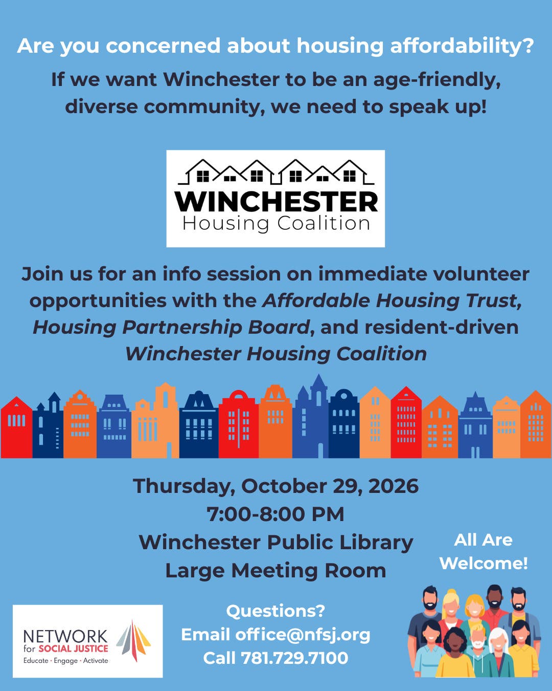 Volunteer Opportunities with the Winchester Housing Coalition