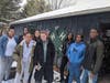 (left to right back row) Nyashia Strigler, Pamela Hernandez, Justice Colon, Amarri Thomas, Jaquil Cotton from Payne Teach 4-H Program. (left to right front row) Mya Scott and Morgan Cahill from Hudson County 4-H Program.