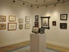 A view of the lovely gallery showing Medieval inspired watercolor paintings in addition to fine arts portraits in Charcoals and Oils of pets and people.