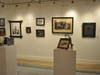 A view of the gallery highlighting the Charcoal portraits of the "Kamelmacher family", "Is this Sarah James Eddy?", and "Do Your Best".
