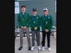 All-Conference golfers Caden Carr, from left, Anthony Bestrick and Ben King.