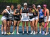 The Moraine Valley women's tennis team had a good showing at the national tournament last month.