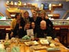 Bill Norris (right, front) celebrating a post-event Blue Bunny Books book launch with Author Susan Verde & Peter H. Reynolds