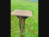 Along with repairing the library itself, volunteer Nick Garlick also created a brand new base for the library's pedestal. 