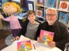 Henry Rocket Reynolds (Left) and his father Peter H. Reynolds are launching their new book collaboration ALL WE NEED IS LOVE AND A REALLY SOFT PILLOW.