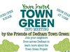 You're invited to this special, big-screen edition slide show and friend-raiser for the Dedham Town Green!