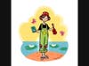 Peter H. Reynolds created this illustrated version of Ms. Kiersten in her signature performance outfit, with book and ukelele ready to go for Early Risers Storytime.
