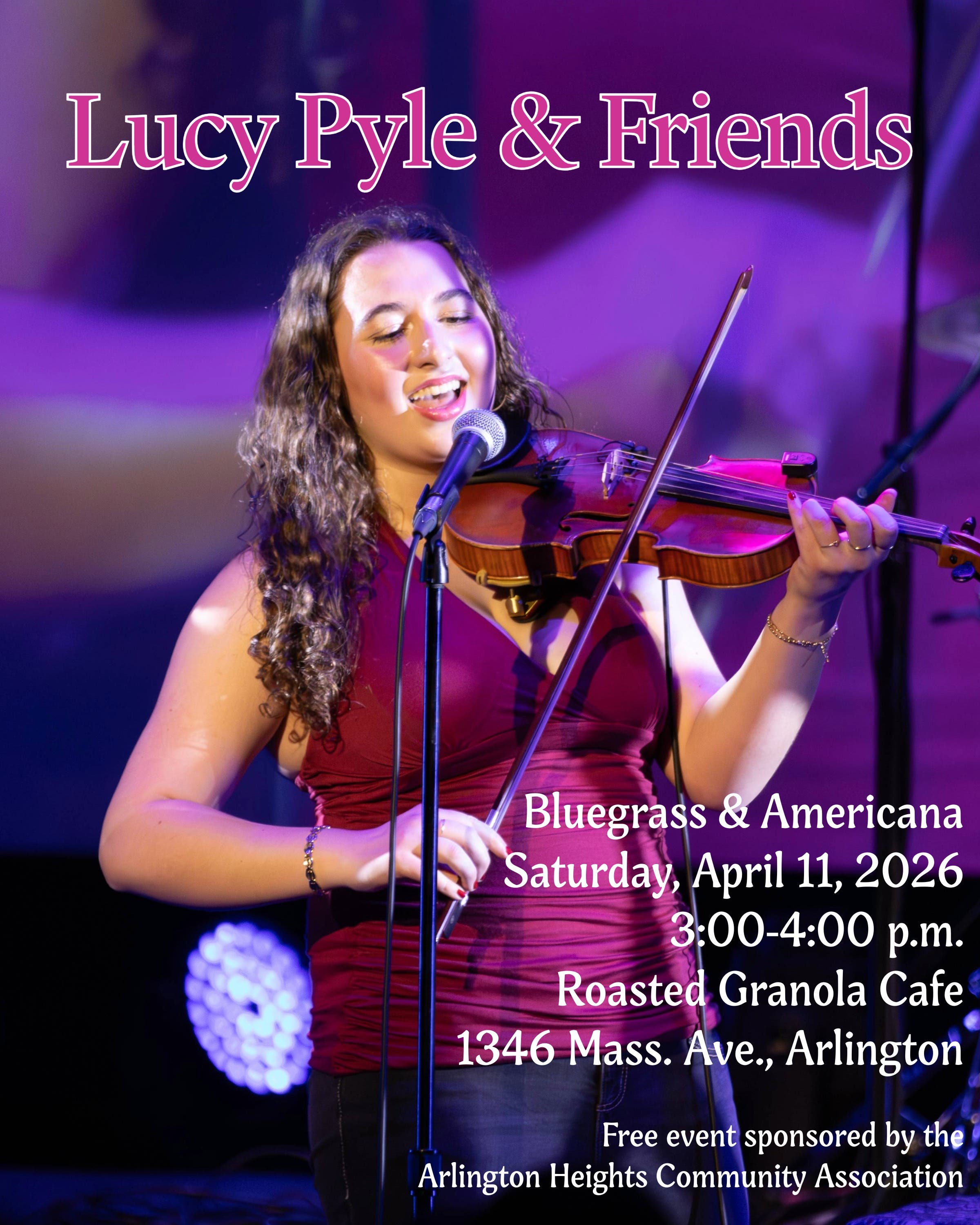 Lucy Pyle and Friends Perform at the Roasted Granola Cafe