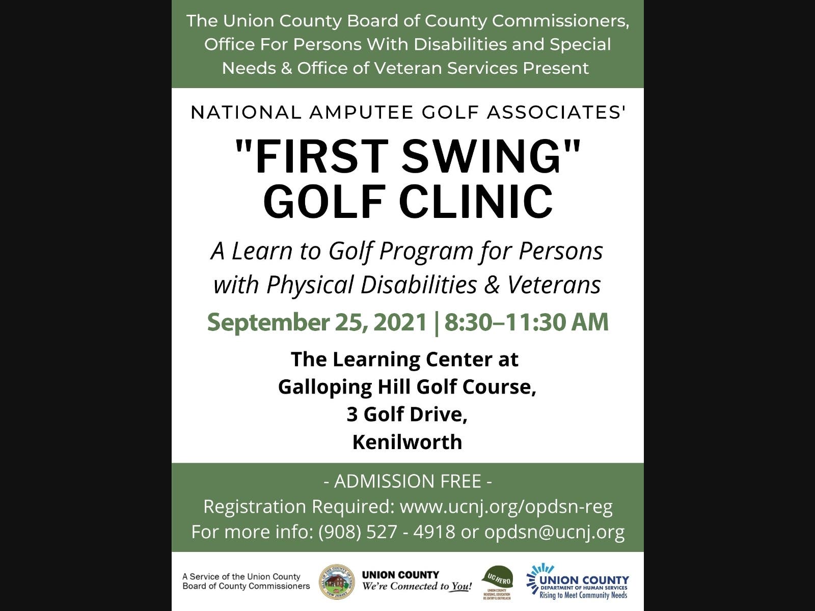 First Swing Golf Clinic