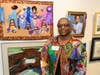 Lynda Dubois-Jackson was awarded Best of Show by a Professional Artist in the 2022 Senior Art Exhibit for her Craft entry, a quilted artwork titled, “Grandma and Friends.”