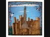 A mixed media artwork titled “Chrysler Building” by Toru Ishiyama of Cranford was awarded Best in Show by a Non-professional Artist.