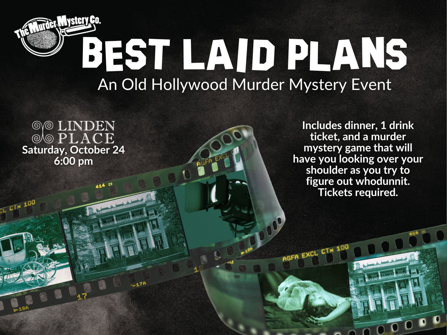 Best Laid Plans: An Old Hollywood Murder Mystery Event