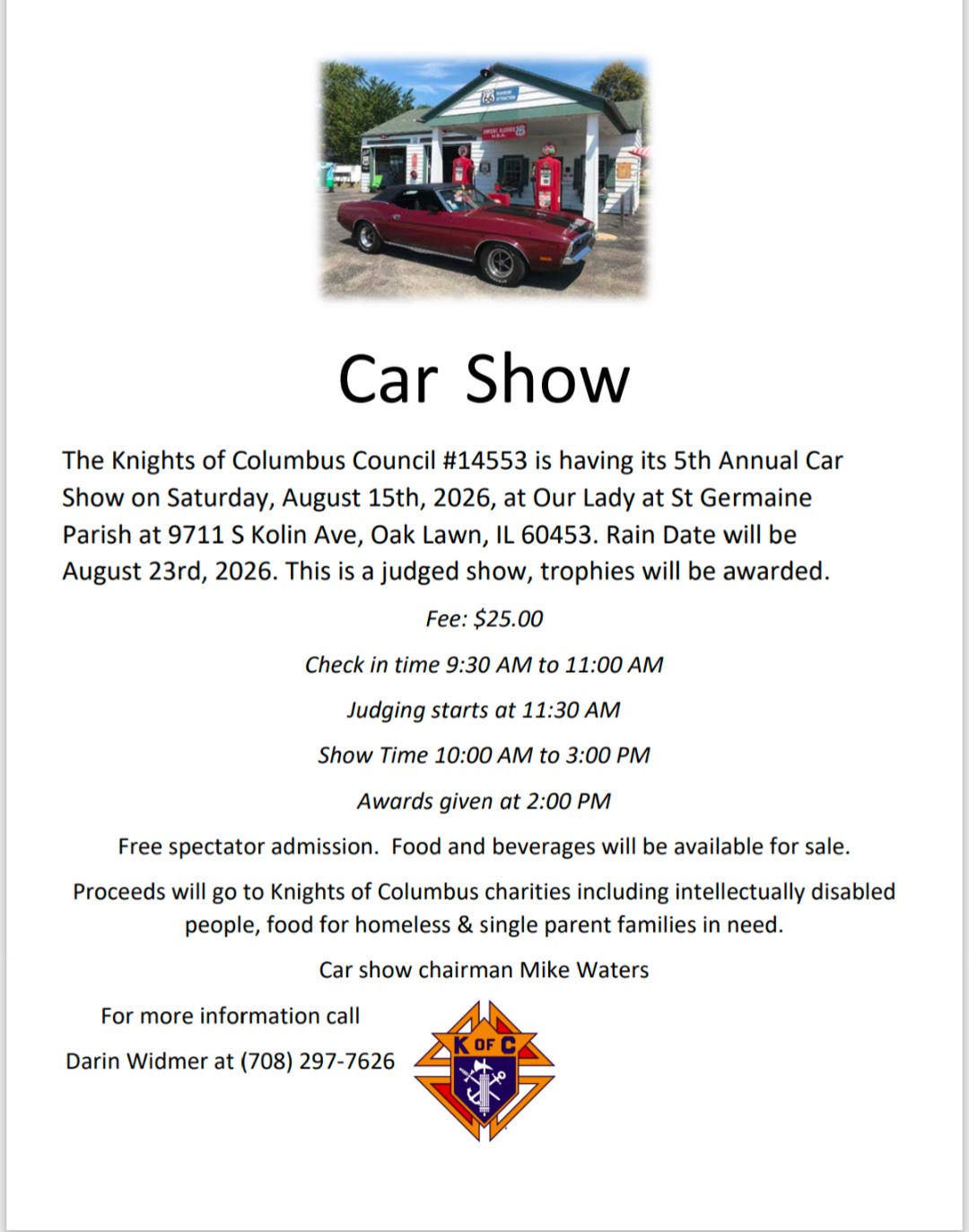 5th Annual Car Show