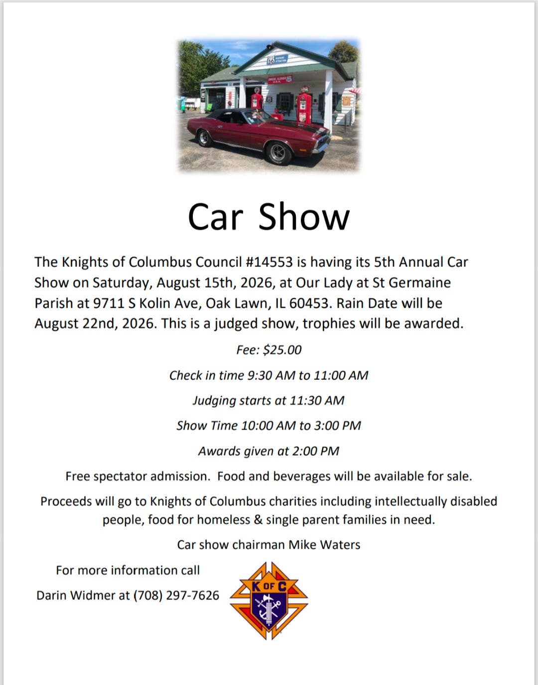 5th Annual Car Show