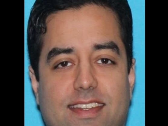 Sohan Panjrolia, 31, is wanted for shooting and killing his father over the weekend.