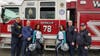Eagles Cheerleaders were on hand to celebrate groundbreaking with Warrington Township Emergency Services