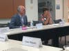 Senator Bob Casey and Penny Ettinger, NOVA Executive Director at NOVA’s Jamison office participated in a roundtable discussion about the organization’s programs and services available to crime victims throughout Bucks County.