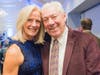President & COO Paula Nangle (left) and Chairman, CEO, & Founder Bill Marshall (right) attend the celebration in honor of Bill Marshall’s 50-year career and service to the community.