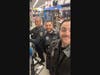 (L to R) Officer Officer Bell, Officer Triola and Officer Rihl of Warrington Police Department volunteered their time for a “Shop With a Cop” event held on December 7 at the Warrington Walmart.