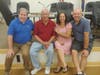 Blue Bar was rocking for a special fundraiser to benefit Warminster Food Bank. Pictured (left to right) are the organizers: host Bob Jones of the band Shakin not Stirred, Mike Cerino, Executive Director, Warminster Food Bank and Theresa and Karl Drahovsky