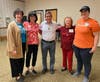 Presenters at the screening included (L to R): Rachel Beck, State Organizer, RAC-PA; Ellie Short, Shir Ami Campaign Team; Rabbi Charles Briskin, Shir Ami Rabbi; Andee Losben, Shir Ami, Campaign Team; Sarah Jones, Organizer, CeaseFire PA Bucks/Montco.