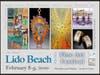 Artwork by artisans participating in the Lido Beach Winter Fine Art Festival