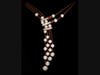 Waterfall pearl necklace by jeweler Jenny Wang