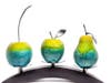 "Cherry, Apple, Pear" by sculptor Luis Amador