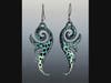 "Uli Kai Enamel Earrings" by jeweler Carol Boden