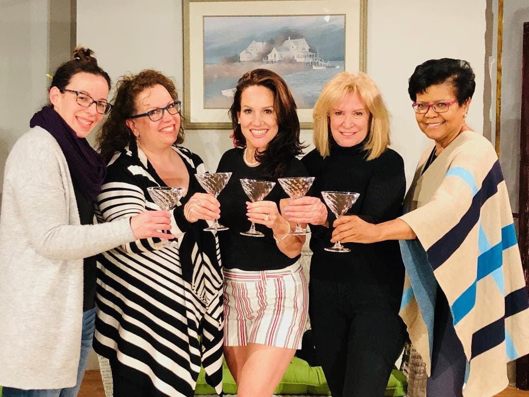 L to R:Shannon Sniffin, Loryn Ray, Dana Bruton, Kathy Annulli,Peggy Anson