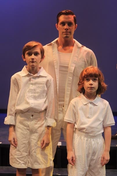 L to r,  Brendan Harris, Garrison Carpenter and RJ Vercellone