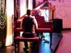 Sean Lewis at the piano with Tom Chute
