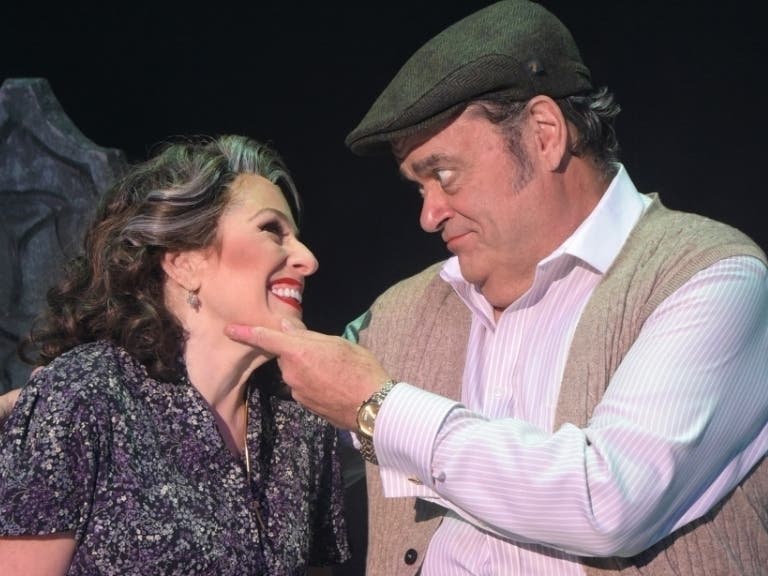  Joy Hermalyn (as Maria) and Bill Nolte (as Gino) perform “”Before You.”