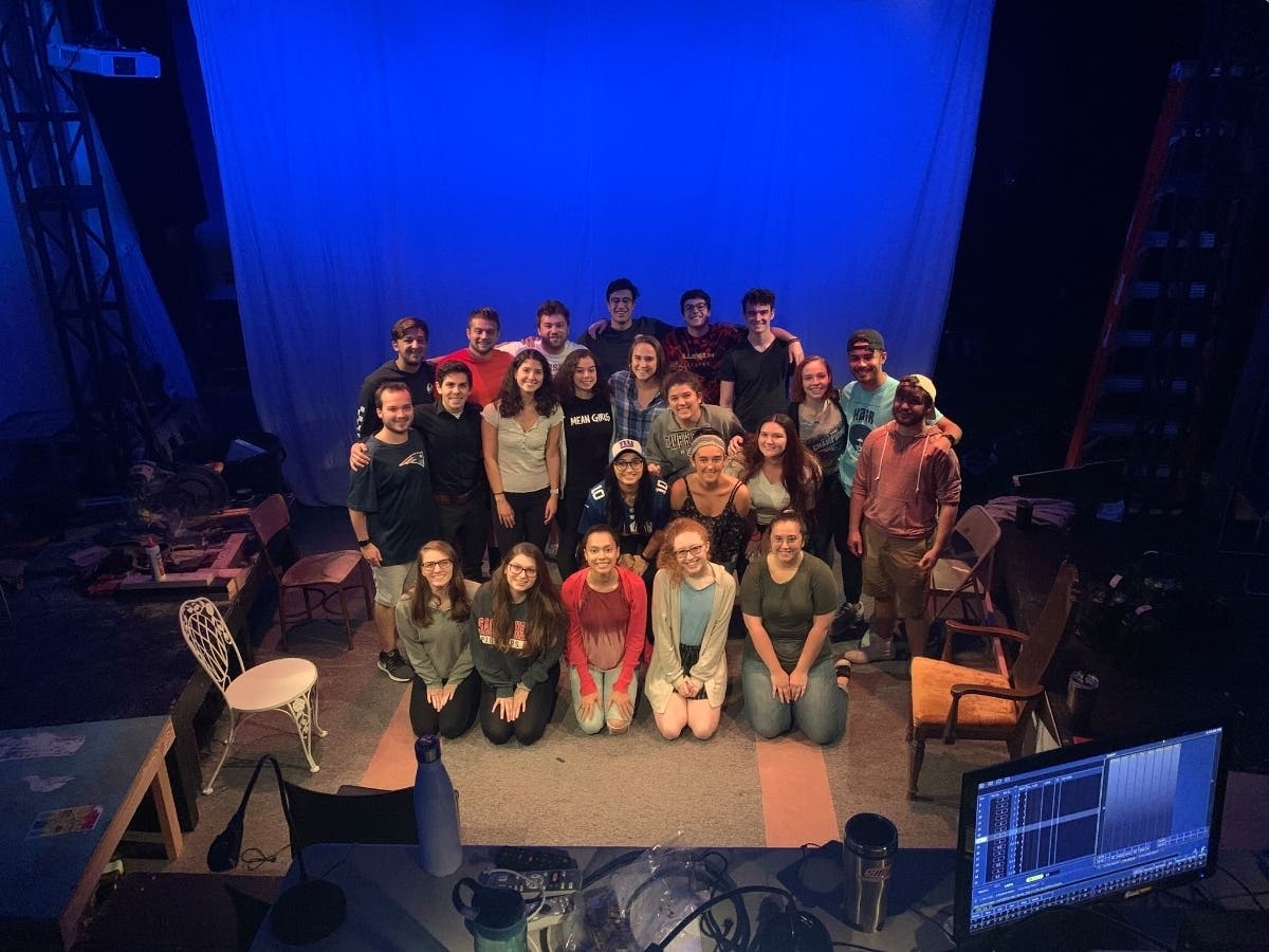 The cast and crew of THE LARAMIE PROJECT: TEN YEARS LATER
