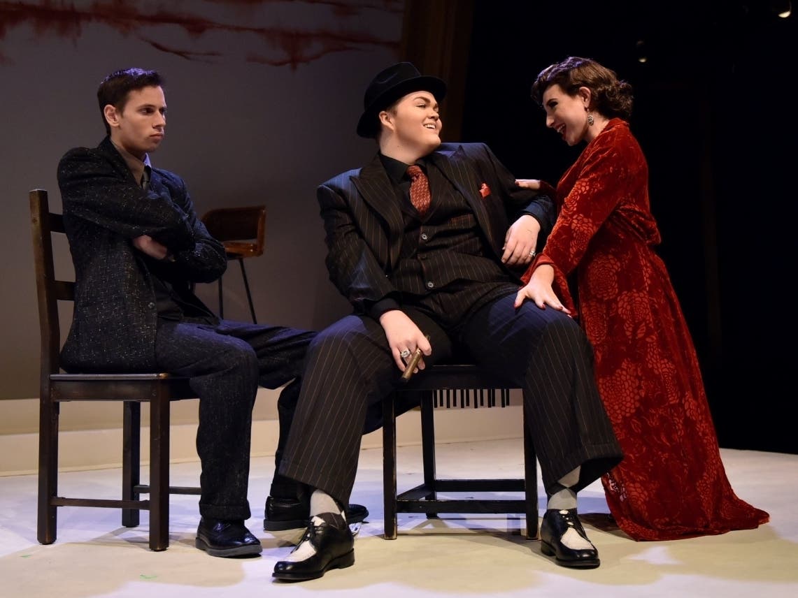 A scene from THE RESISTABLE RISE OF ARTURO UI at WCSU