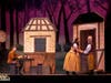 (from left) Zachary Taylor, Alyssa Bianca and Frank Beaudry in SOMETHING ROTTEN