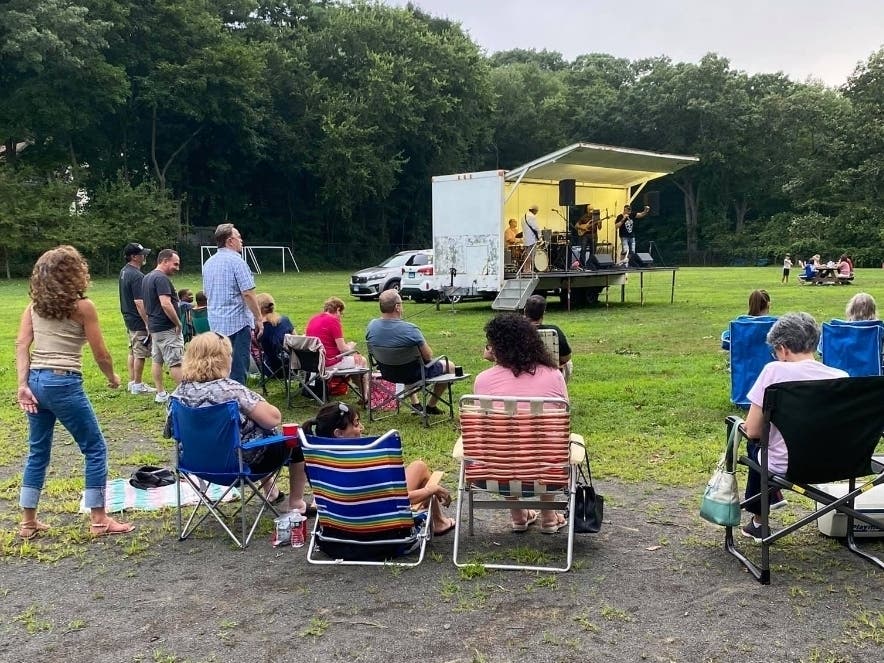 Photo of the concert held on Aug. 7, 2020