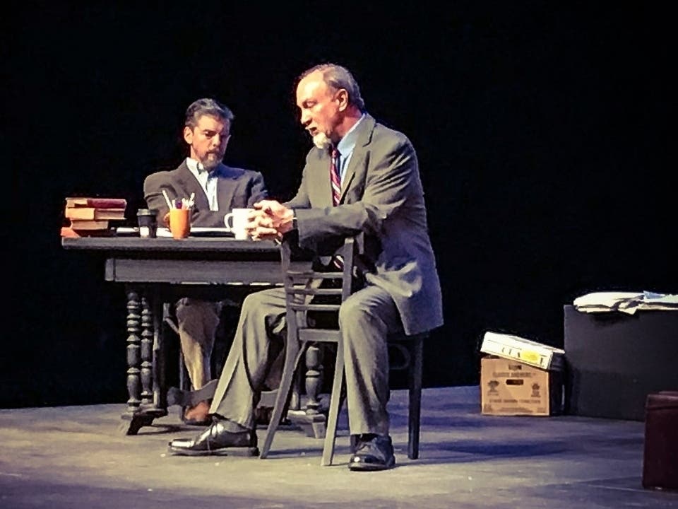 (l-r) JONATHAN JACOBSON and DICK TERHUNE in 'Analog'