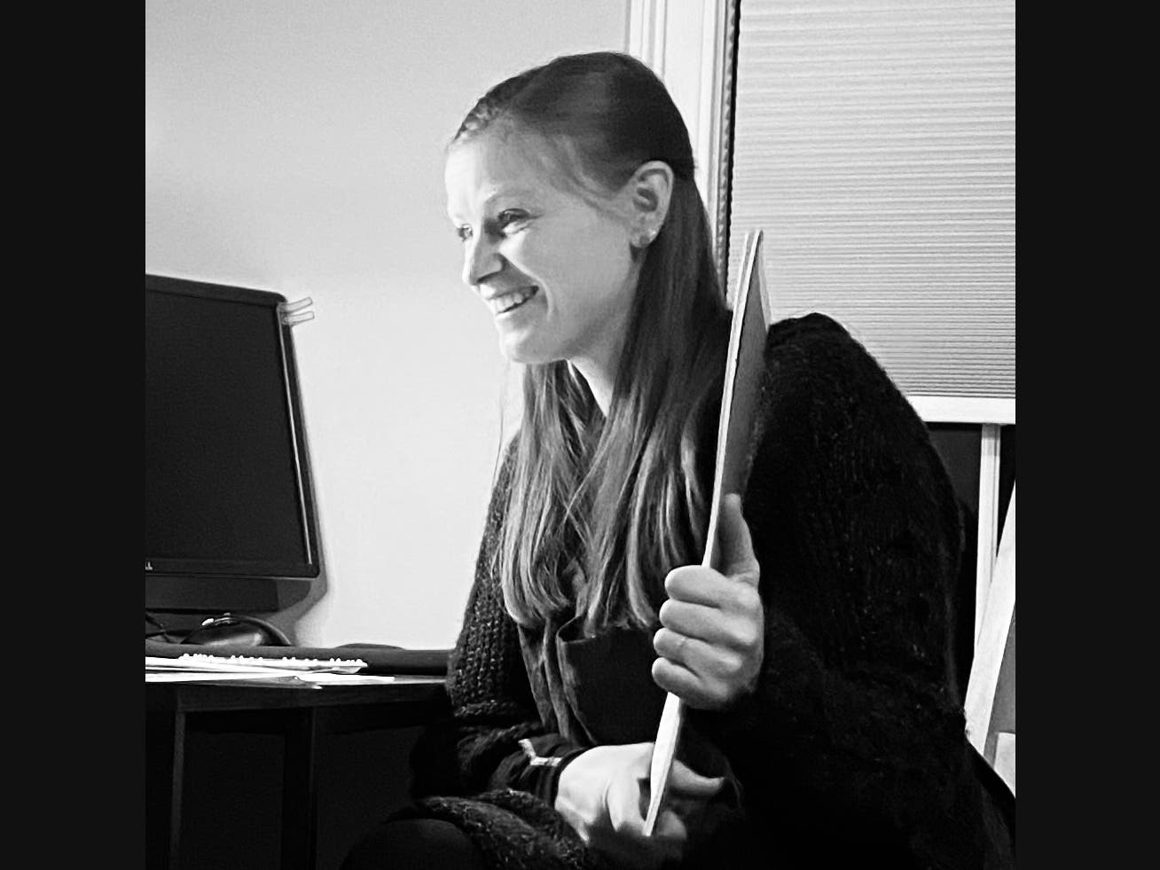 Painter Jess Bartlet, a B.F.A. graduate of Eastern Michigan University and M.F.A. graduate of WCSU