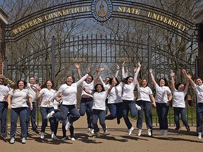 WCSU Nursing students