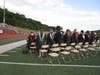 Administrators from borough schools and NHS teachers stand to be recognized
