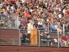 Mayor "Pete" Hess offering his congratulations to the graduates