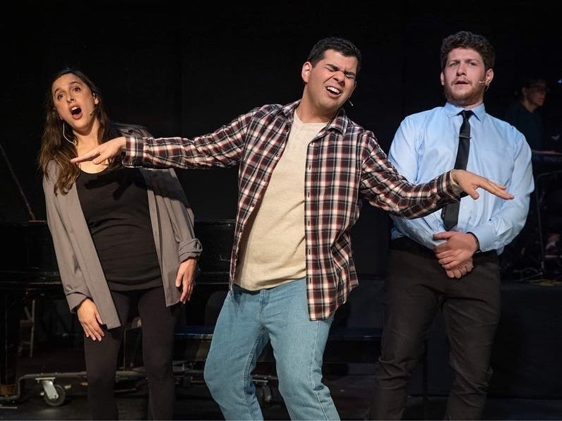 (from left) Laura Majidian, David Anctil, Bennett Glenn Cognato