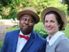  Mensah Robinson (Danbury) portrays charming con man Harold Hill and Claire Simard (Ridgefield) is the town librarian and piano teacher Marian Paroo,