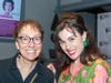Nancy Sasso Janis (at left) with Marina Shay at the opening night post show reception.