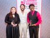 2024 Jimmy Awards (L-R) Gretchen Shope, Josh Groban, Damson Chola Jr.
