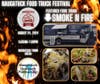 Featured Food Truck: Smoke N Fire and their Spanish American BBQ will be joining the 4th Annual Naugatuck Food Truck Festival on the town green August 24.