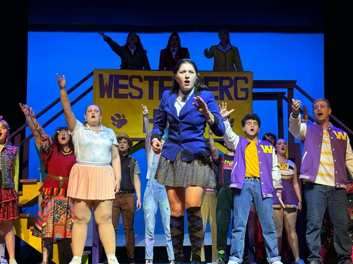 White Rabbit Theater’s production of HEATHERS opens at Cheney Hall in Manchester this weekend and runs through Sept. 8. 